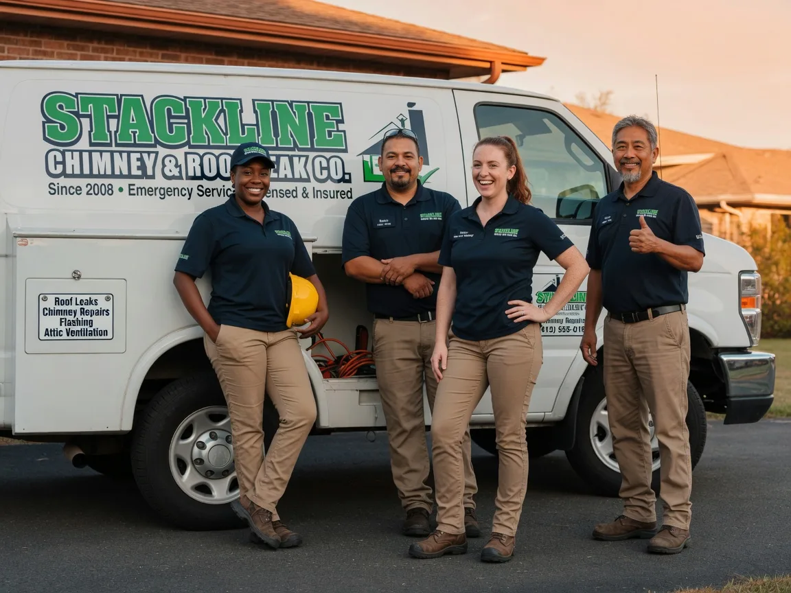 Chimney flashing repair company in Morganton, GA